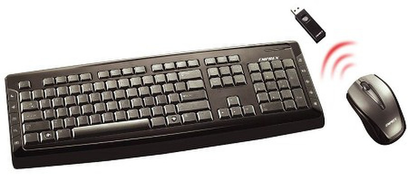 Emprex 9089ARF III RF Wireless QWERTY keyboard