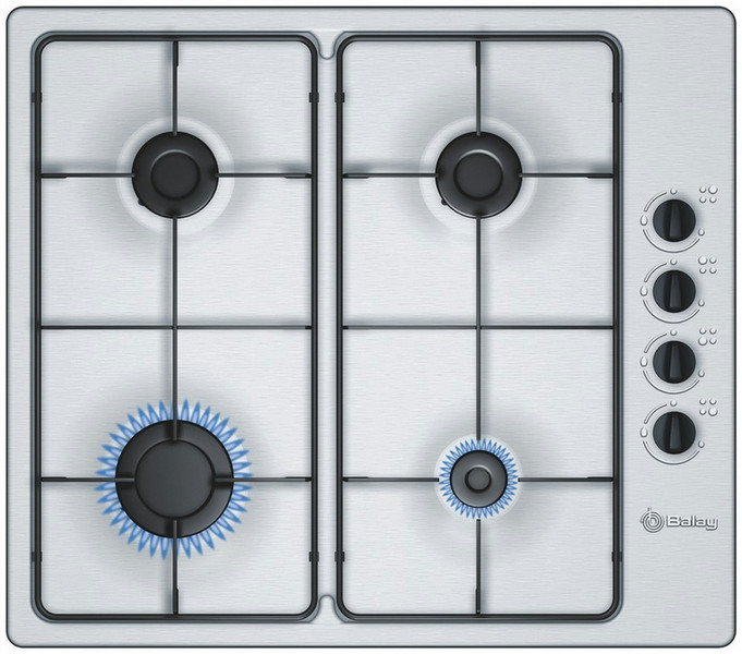 Balay 3ETX494BMY built-in Gas hob Stainless steel hob