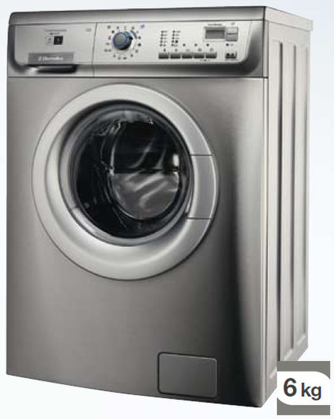 Electrolux EWF 126410 X freestanding Front-load 6kg 1200RPM A+ Silver washing machine