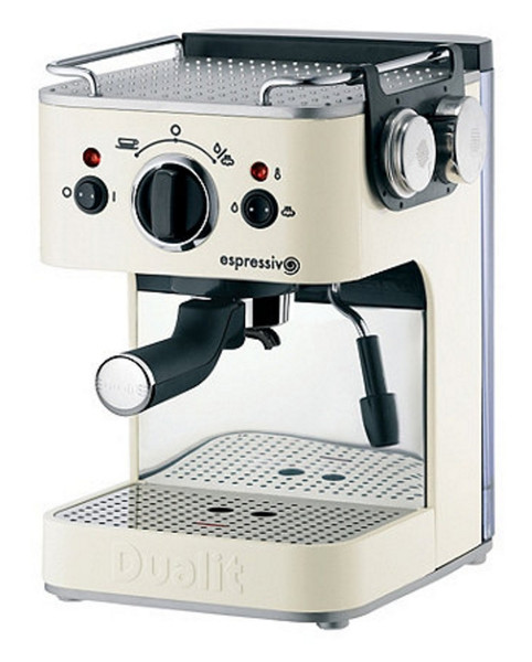 Dualit Espressivo Espresso machine Кремовый