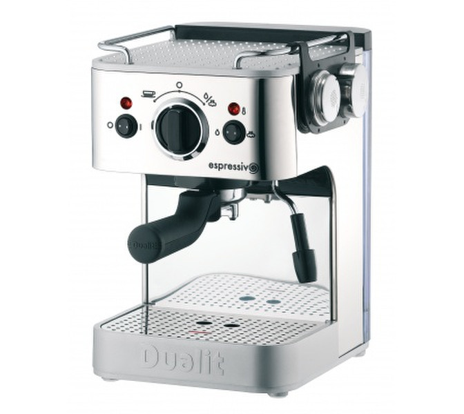 Dualit 84200 Espresso machine Stainless steel coffee maker