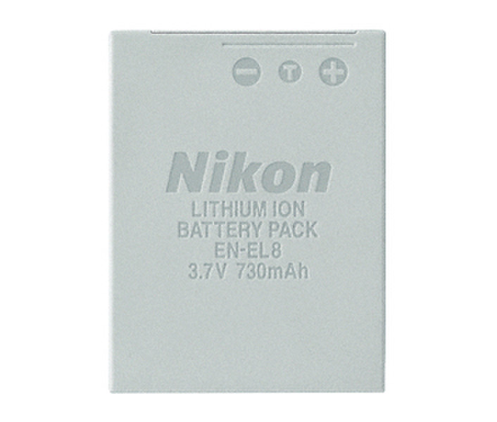 Nikon Battery EN-EL8 Литий-ионная (Li-Ion) 730мА·ч аккумуляторная батарея