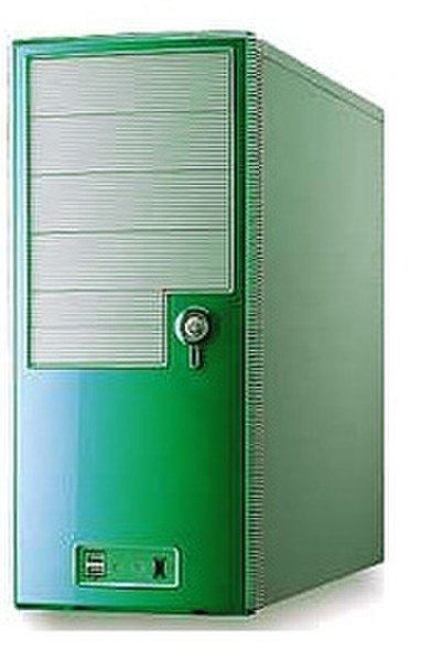 Ever Case Midi E4292G 350W (Intel® Prescott Ready) Midi-Tower 350W Green,Silver computer case