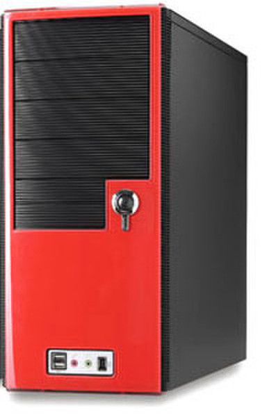 Ever Case Gaming Miditower GC4292 Midi-Tower Red computer case