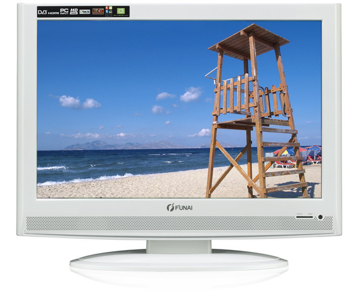 Funai LT6-M19WB 19Zoll HD Weiß LCD-Fernseher