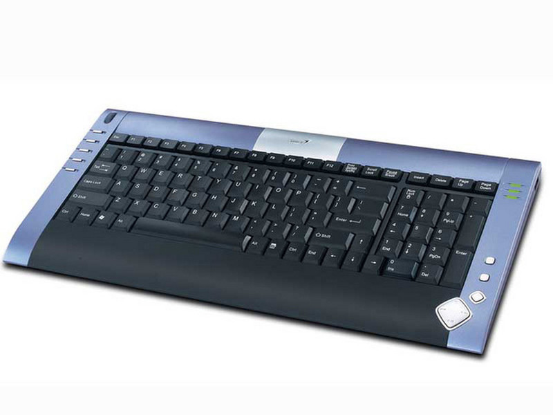 Genius LuxeMate Scroll USB+PS/2 QWERTY Tastatur