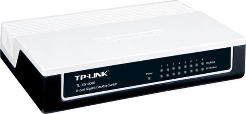 TP-LINK TL-SG1008D + TG-3269 Unmanaged network switch