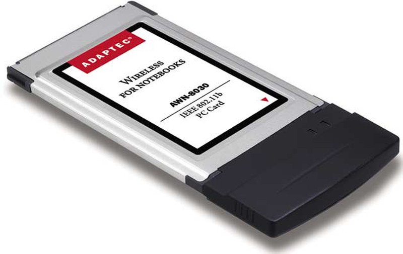 Adaptec Ultra Wireless for Notebooks Support AWN-8030 Eingebaut 11Mbit/s Netzwerkkarte