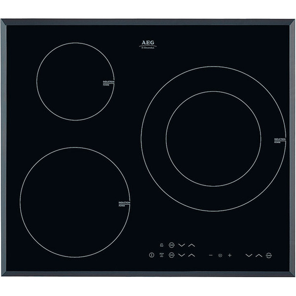 AEG HK633220FB Встроенный Induction hob Черный плита