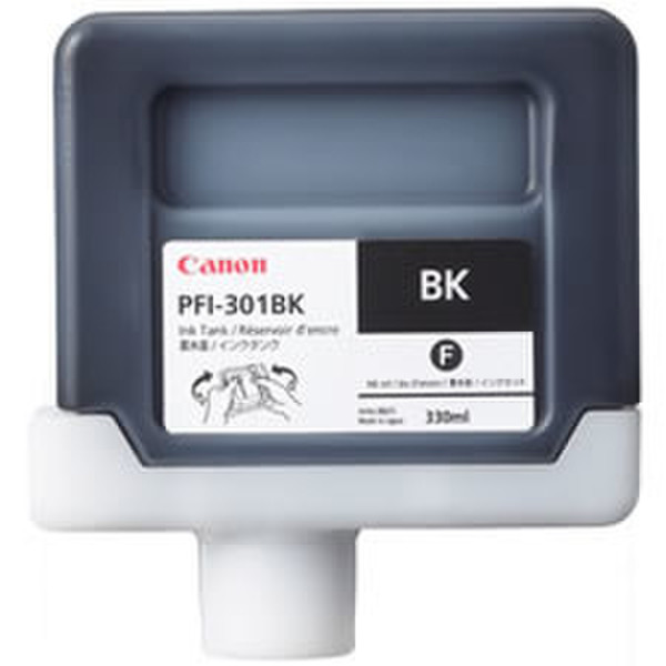 Canon PFI-301BK Black ink cartridge