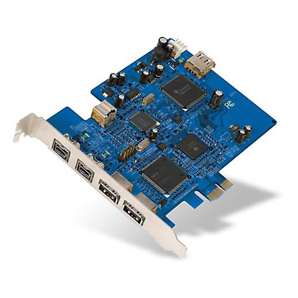 Belkin FireWire 800 & USB 2.0 PCI Express Card USB 2.0 интерфейсная карта/адаптер