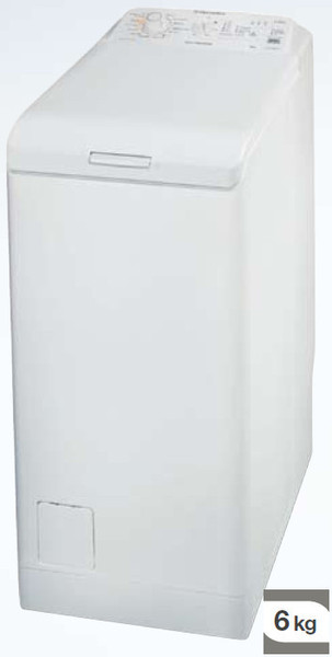 Electrolux EWT 106210 W freestanding Top-load 6kg 1000RPM White washing machine