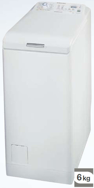 Electrolux EWT 126450 W freestanding Top-load 6kg 1200RPM White washing machine