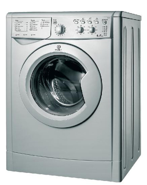 Indesit IWC 6145 S freestanding Front-load 6kg 1400RPM Silver washing machine