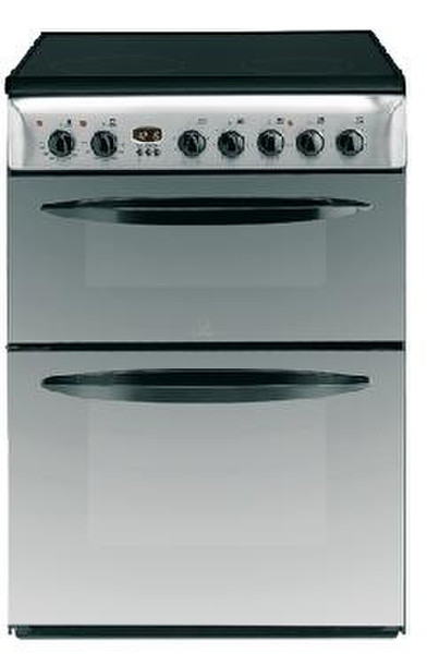 Indesit KD6C35M Freestanding Gas hob Stainless steel cooker