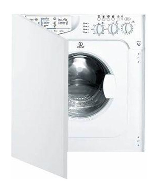 Indesit IWME 126 Built-in Front-load 6kg 1200RPM A+ White washing machine