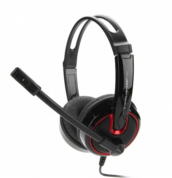 NGS Vox340dj Binaural Head-band Black headset