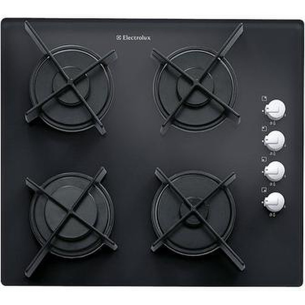 Electrolux EHT6432K built-in Gas hob Black