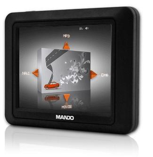 Mando MN3501 WEU Fixed 3.5Zoll LCD Touchscreen Schwarz Navigationssystem