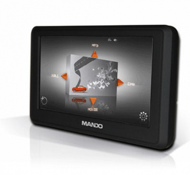 Mando MN4301 EEU Fixed 4.3Zoll LCD Touchscreen Schwarz Navigationssystem