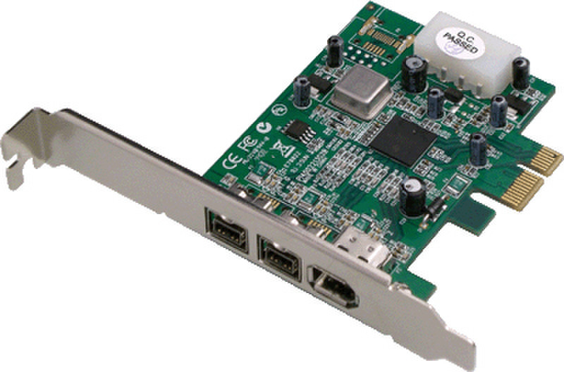 Dawicontrol DC-FW800 PCIe Eingebaut IEEE 1394/Firewire Schnittstellenkarte/Adapter