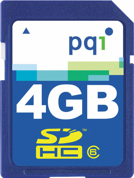 PQI SDHC 4GB Memory card 4GB SDHC memory card