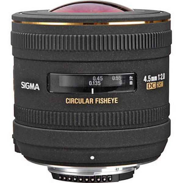 Sigma 4.5mm F2.8 EX DC HSM Schwarz