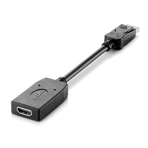 HP DisplayPort to HDMI Adapter HP DisplayPort HDMI Черный кабельный разъем/переходник