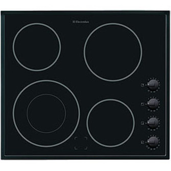 Electrolux EHP60060 Eingebaut Electric hob Schwarz Kochfeld