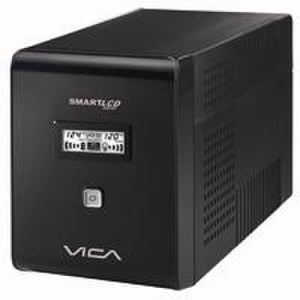 Vica Smart LCD 2200 2200VA Black uninterruptible power supply (UPS)