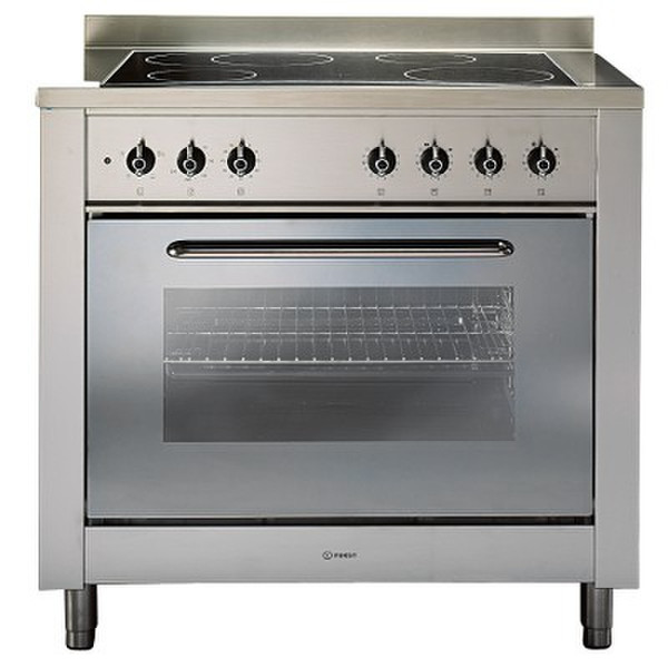 Indesit KP9508CXG Freestanding Ceramic Stainless steel cooker