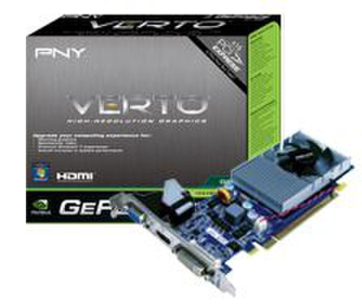 PNY VCGGT2201XPB GeForce GT 220 1GB GDDR2 graphics card