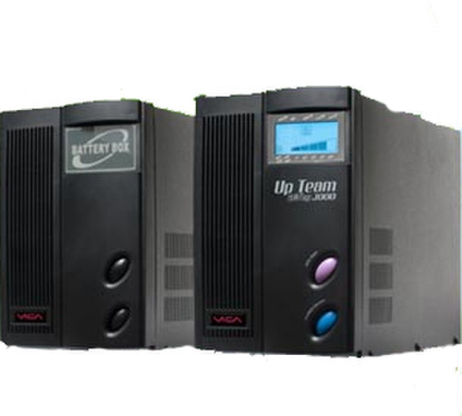 Vica Up Team 3000 3000VA Black uninterruptible power supply (UPS)