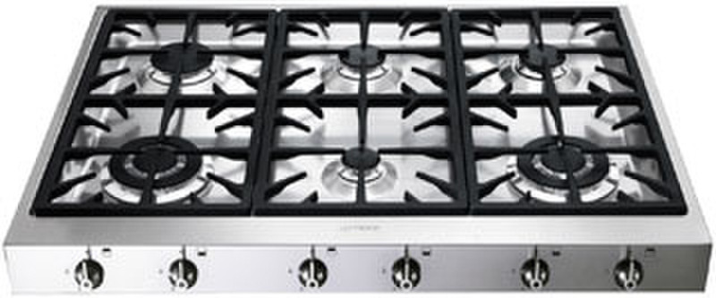 Smeg HB96CSS-3 built-in Gas hob Stainless steel hob