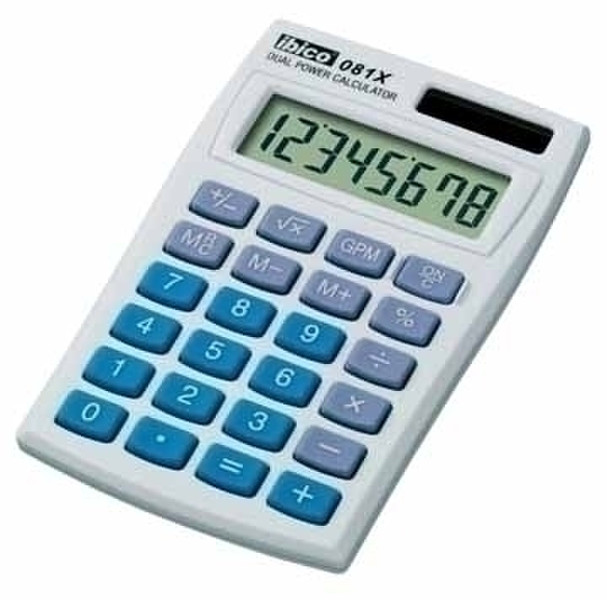 Ibico Calculator 081X Pocket Basic calculator