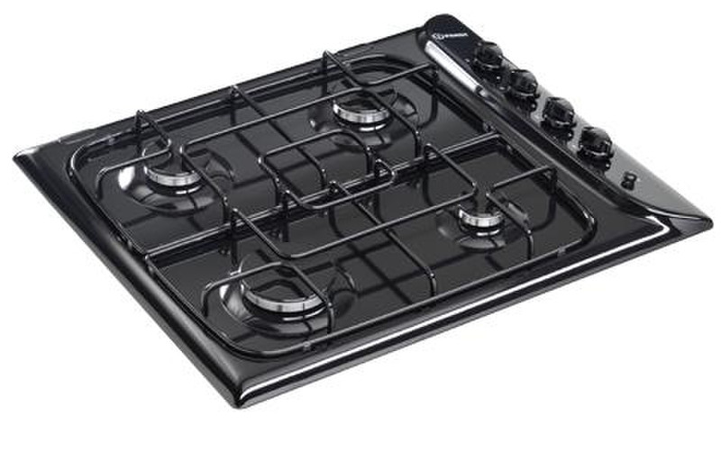 Indesit PI 640 AS BK Встроенный Gas hob Черный