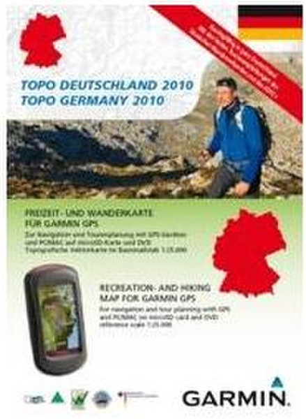 Garmin TOPO Germany 2010(v4) South, DVD & microSD/SD