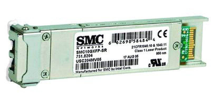 SMC SMC10GXFP-SR 10000Mbit/s SFP 850nm Multi-mode network transceiver module