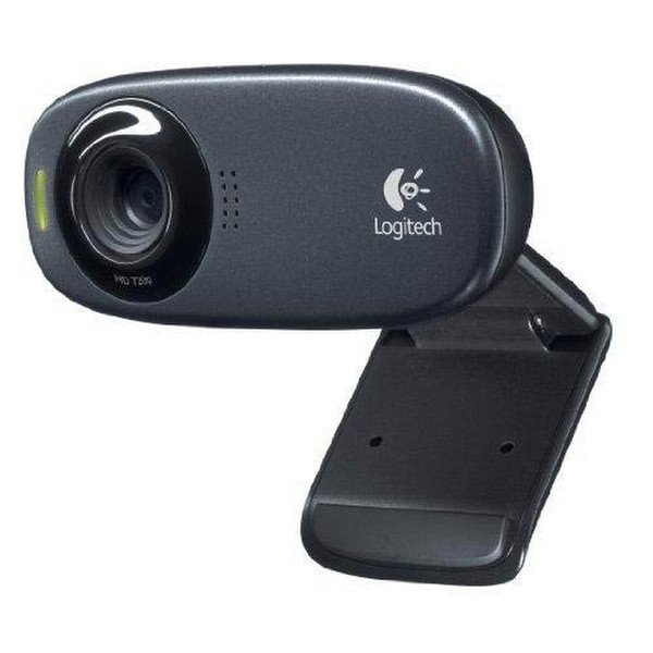 Logitech C310 5МП 1280 x 720пикселей USB Черный вебкамера