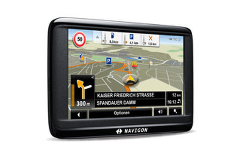 Navigon 40 Easy EU 20 Fixed 4.3Zoll LCD Touchscreen 160g Schwarz Navigationssystem
