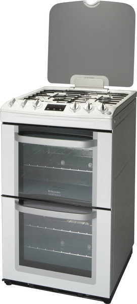 Electrolux EIKG5546WN Freestanding Gas hob White cooker