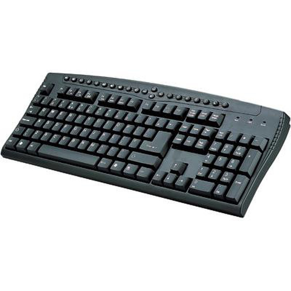 Octigen 0692KMOTG USB QWERTY Черный клавиатура
