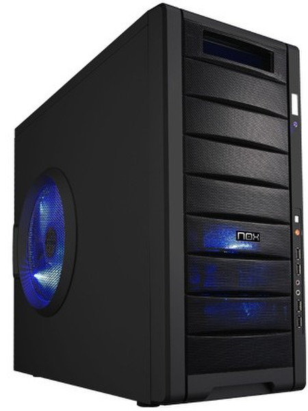 NOX Coolbay 25 Midi-Tower Black computer case