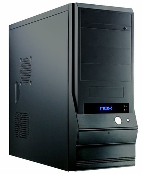 NOX Sapphira LX Midi-Tower Black computer case