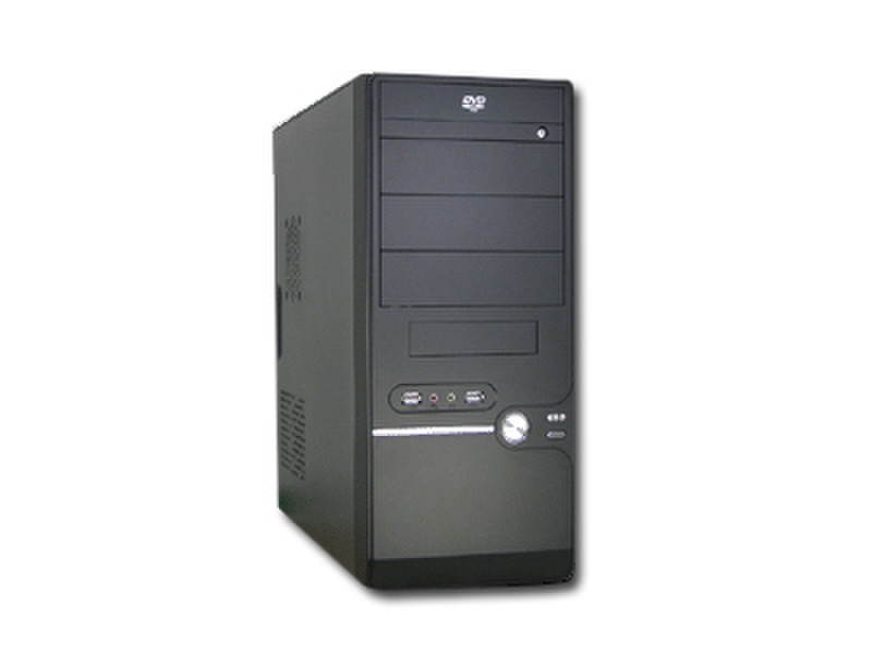 Inter-Tech Starter 4 Midi-Tower Black computer case