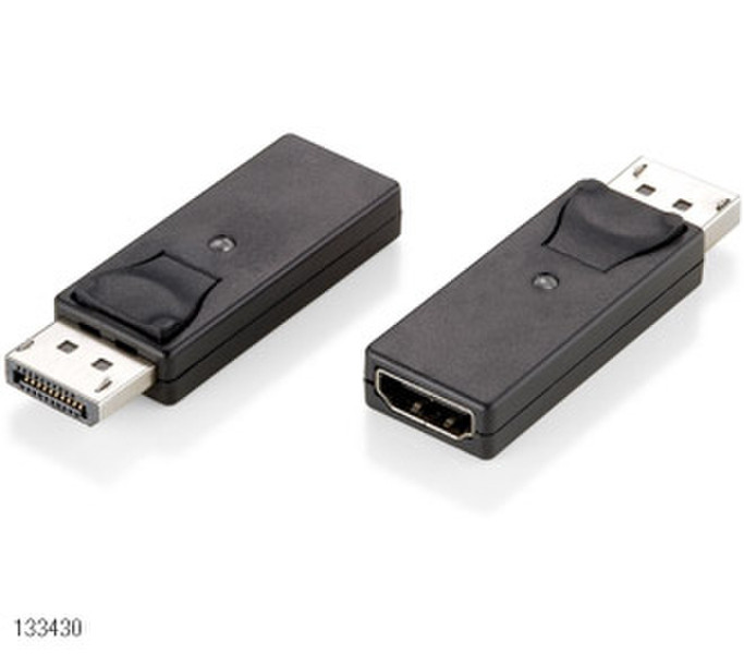 Equip DisplayPort - HDMI DisplayPort HDMI Черный кабельный разъем/переходник