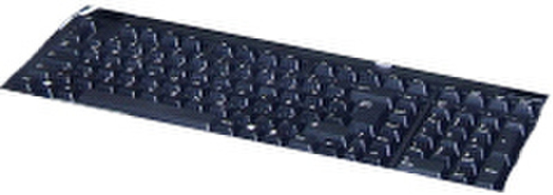 aixcase AIX-19K1UKDEP-B PS/2 QWERTZ Black keyboard