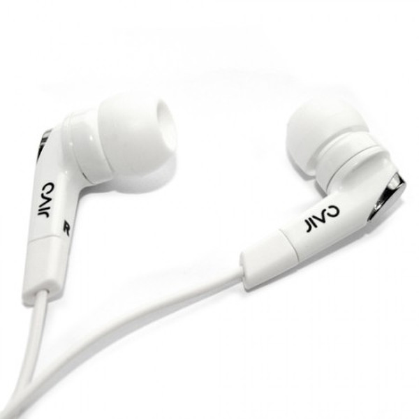 Jivo Technology JIHP1050W Binaural Verkabelt Weiß Mobiles Headset