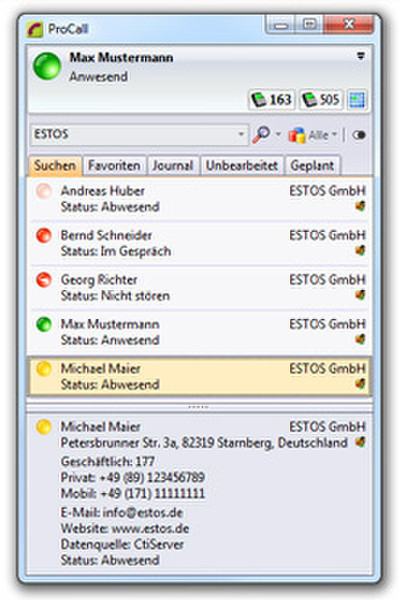 ESTOS 1305030750 Kommunikation-Server Software