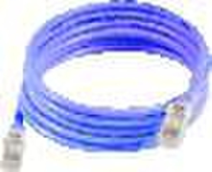 Inter-Tech Lan Cable 3m Blue networking cable